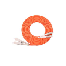 Multimode LC-SC Steckverbinder Duplex Fiber Optic Patch Cord